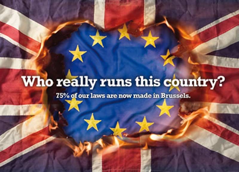 Manifesti xenofobi, gli euroscettici dell’Ukip nella bufera Manifesti xenofobi, gli euroscettici dell’Ukip nella bufera