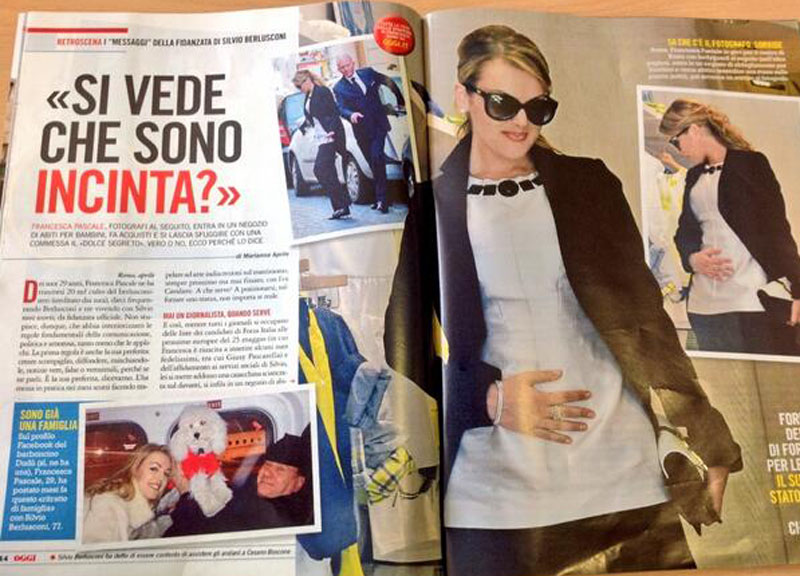 “Si vede che sono incinta?”. Francesca Pascale in dolce attesa “Si vede che sono incinta?”. Francesca Pascale in dolce attesa