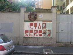 Ramelli, danneggiato il murales a pochi giorni dal corteo che lo ricorda