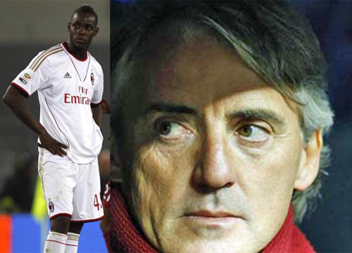 Mancini e Balotelli di nuovo assieme per lanciare la sfida a Ibrahimovic