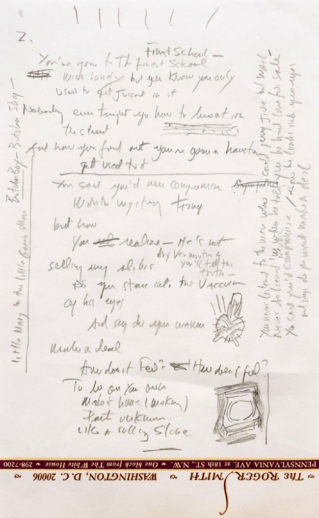 All’sta il testo di Bob Dylan “Like a Rolling Stone” All’sta il testo di Bob Dylan “Like a Rolling Stone”