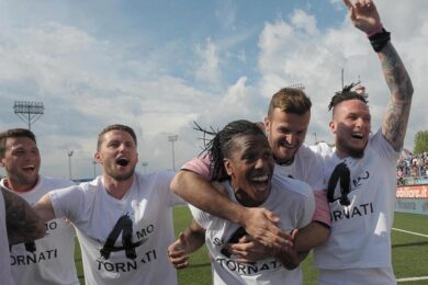 Il Palermo è tornato in serie A. Zamparini: “Iachini è un vincente”