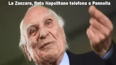 VIDEO: scherzo de La Zanzara: finto Napolitano telefona a Pannella