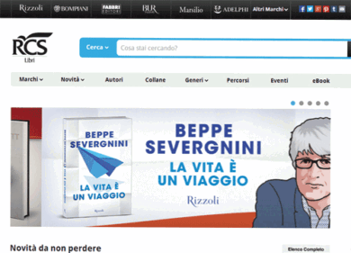 Rcs Libri, un nuovo portale “aperto anche ai libri degli altri editori”