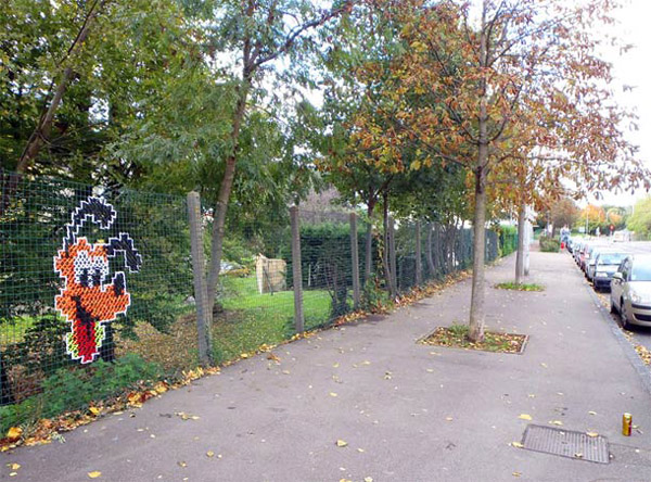 Murales a “punto croce”. La nuova frontiera della street art Murales a “punto croce”. La nuova frontiera della street art