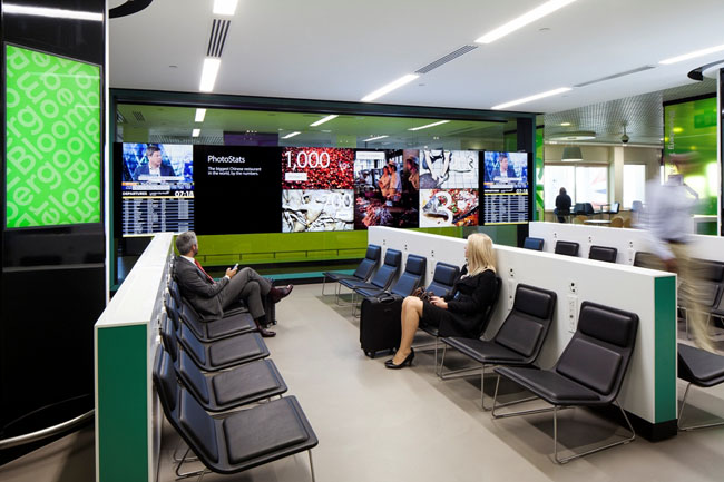 Galleria foto 'Notizie finanziarie e info di viaggio: a Londra dubutta il Bloomberg Hub' - foto 1