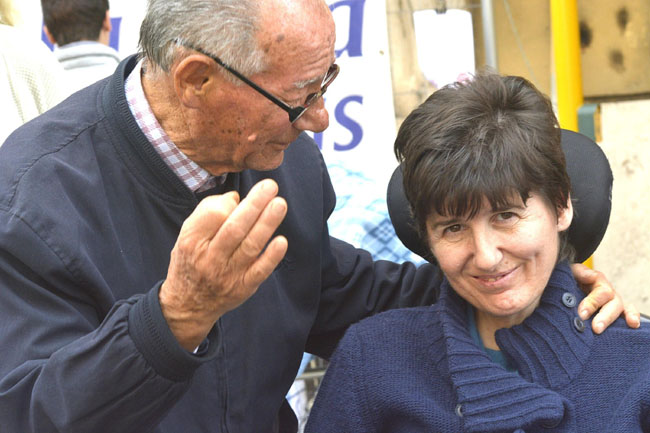 Protesta dei malati di Sla. Oltre al presidio lo sciopero della fame Protesta dei malati di Sla. Oltre al presidio lo sciopero della fame