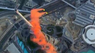 VIDEO: C’è chi si lancia da molto in alto
