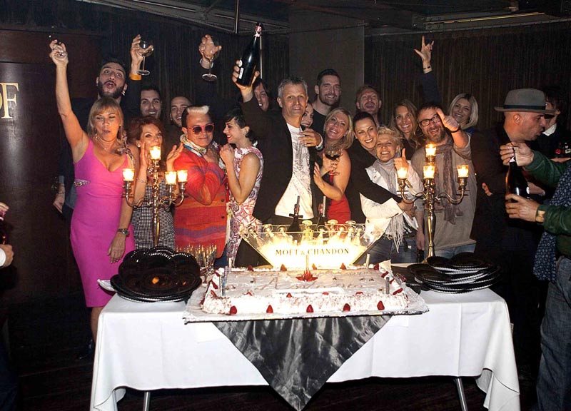 Che festa per il compleanno di Vandoni (Radio Italia) – FOTO