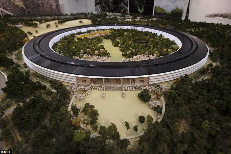 Apple da Mela ad astronave: ecco le immagini del nuovo campus Apple da Mela ad astronave: ecco le immagini del nuovo campus