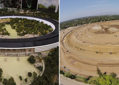 Apple da Mela ad astronave: ecco le immagini del nuovo campus