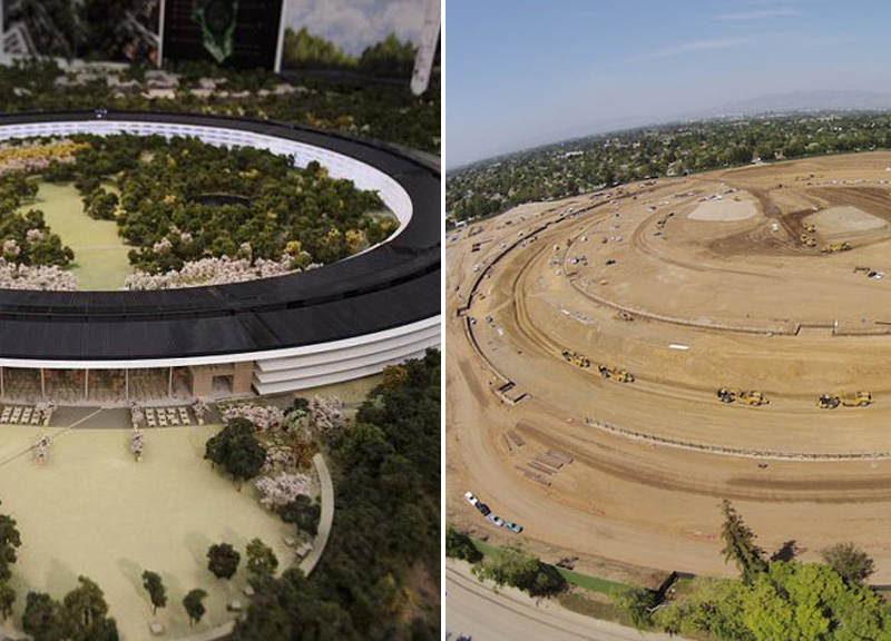 Apple da Mela ad astronave: ecco le immagini del nuovo campus Apple da Mela ad astronave: ecco le immagini del nuovo campus