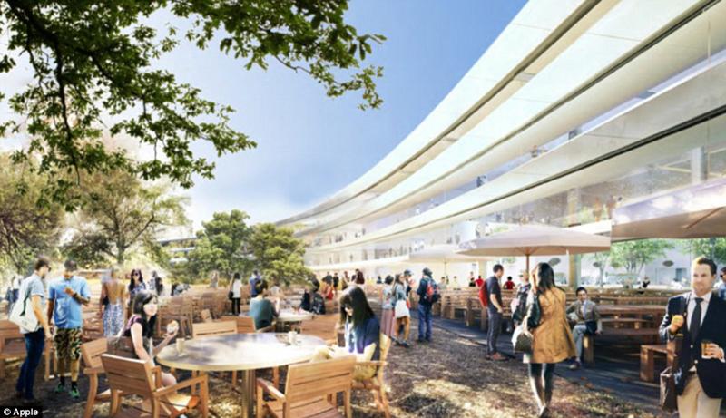 Apple da Mela ad astronave: ecco le immagini del nuovo campus Apple da Mela ad astronave: ecco le immagini del nuovo campus