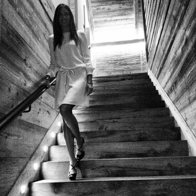 Loriblu ai piedi di Elisabetta Gregoraci Loriblu ai piedi di Elisabetta Gregoraci