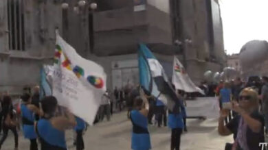 VIDEO: verso Expo 2015, in Piazza Castello grande parata per Expo Gate