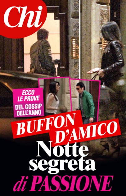 Buffon e Ilaria D’Amico: le foto della notte trascorsa a Milano Buffon e Ilaria D’Amico: le foto della notte trascorsa a Milano