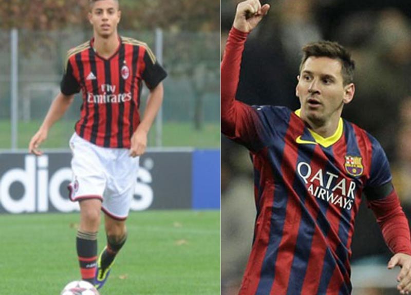 Il Milan domenica farà debuttare Mastour, il nuovo Leo Messi Il Milan domenica farà debuttare Mastour, il nuovo Leo Messi