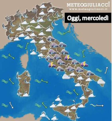 Brutte notizie per il meteo/ Pioggia e freddo durano ancora a lungo