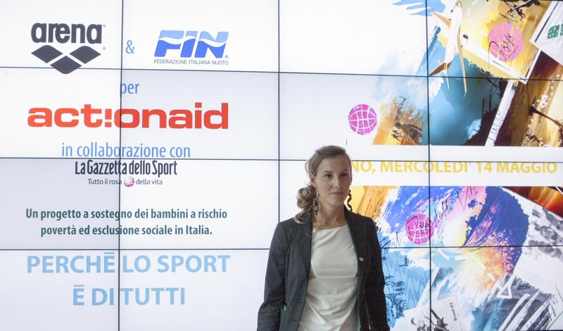 Arena, FIN e Gazzetta dello Sport insieme per ActionAid Arena, FIN e Gazzetta dello Sport insieme per ActionAid