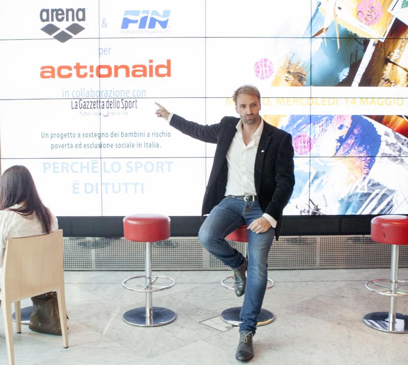 Arena, FIN e Gazzetta dello Sport insieme per ActionAid Arena, FIN e Gazzetta dello Sport insieme per ActionAid