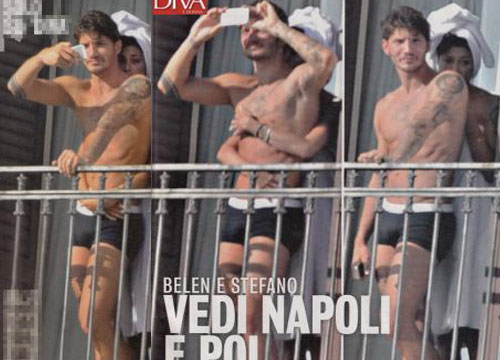 Da “Chiambretti Supermarket” il siparietto sensuale di Belen…