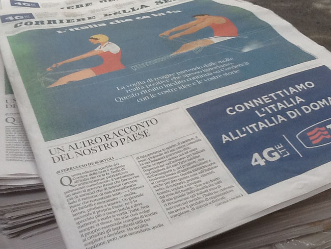 Corriere gratis per 20 mln di famiglie: Rcs cerca la sua strada
