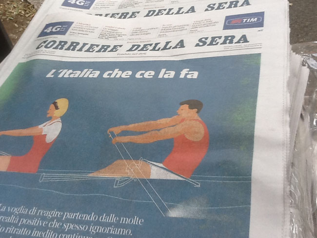 Corriere gratis per 20 mln di famiglie: Rcs cerca la sua strada