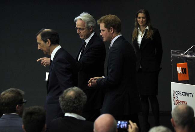 Expo, il principe Harry presenta il progetto del padiglione inglese Expo, il principe Harry presenta il progetto del padiglione inglese