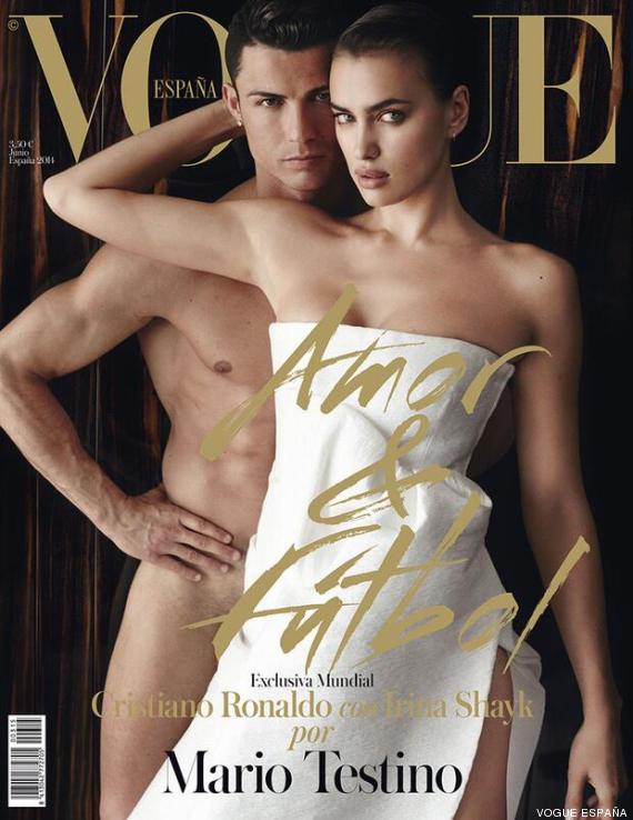 C.Ronaldo si mette la Scarpa d’oro e si spoglia: nudo con Irina sul magazine Vogue C.Ronaldo si mette la Scarpa d’oro e si spoglia: nudo con Irina sul magazine Vogue