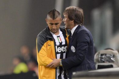 Juve-Conte: no ai 4,5 mln netti per due anni. E Vidal rischia la cessione