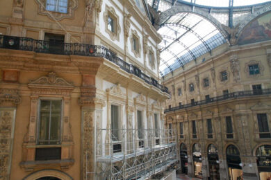 Galleria Vittorio Emanuele, finito il restauro della prima campata