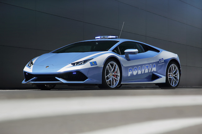 ALLA POLIZIA DI STATO LA NUOVA LAMBORGHINI HURACÁN LP 610-4 POLIZIA