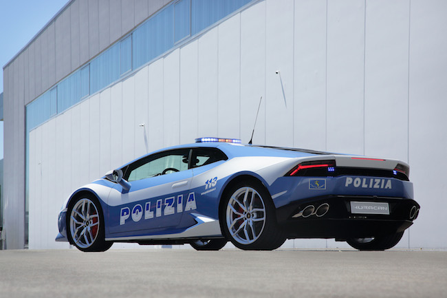 ALLA POLIZIA DI STATO LA NUOVA LAMBORGHINI HURACÁN LP 610-4 POLIZIA