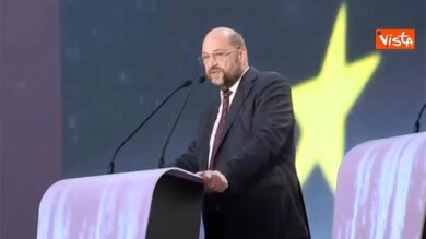 VIDEO: Bruxelles, Schulz: senza un accordo con PSE no maggioranza al parlamento UE