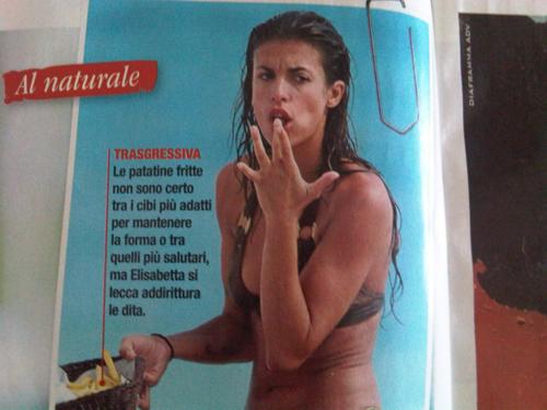 Elisabetta Canalis è incinta: lascia lo sport e smette di fumare Elisabetta Canalis è incinta: lascia lo sport e smette di fumare