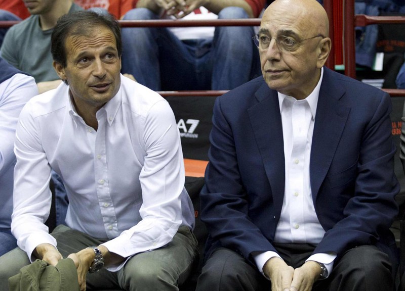 Cerella e Moss super trascinano Milano sotto gli occhi di Galliani e Allegri Cerella e Moss super trascinano Milano sotto gli occhi di Galliani e Allegri