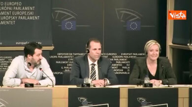 VIDEO: Bruxelles, Salvini: uniti con la Le Pen contro inciucio tra socialisti e popolari