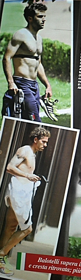 Balotelli, Pirlo e… la nazionale italiana paparazzata in mutande Balotelli, Pirlo e… la nazionale italiana paparazzata in mutande