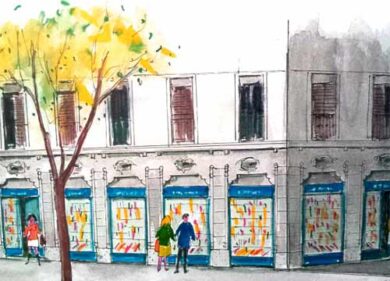 La libreria Utopia di Milano chiude ancora: “Ci fermiamo temporaneamente”