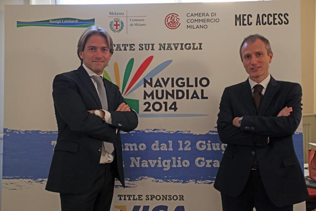 Mec Access porta i mondiali di calcio sui Navigli Mec Access porta i mondiali di calcio sui Navigli