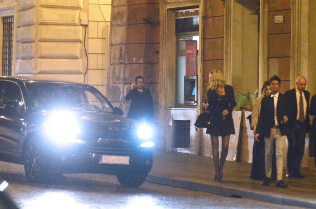 Valeria Marini litiga con il nuovo fidanzato
