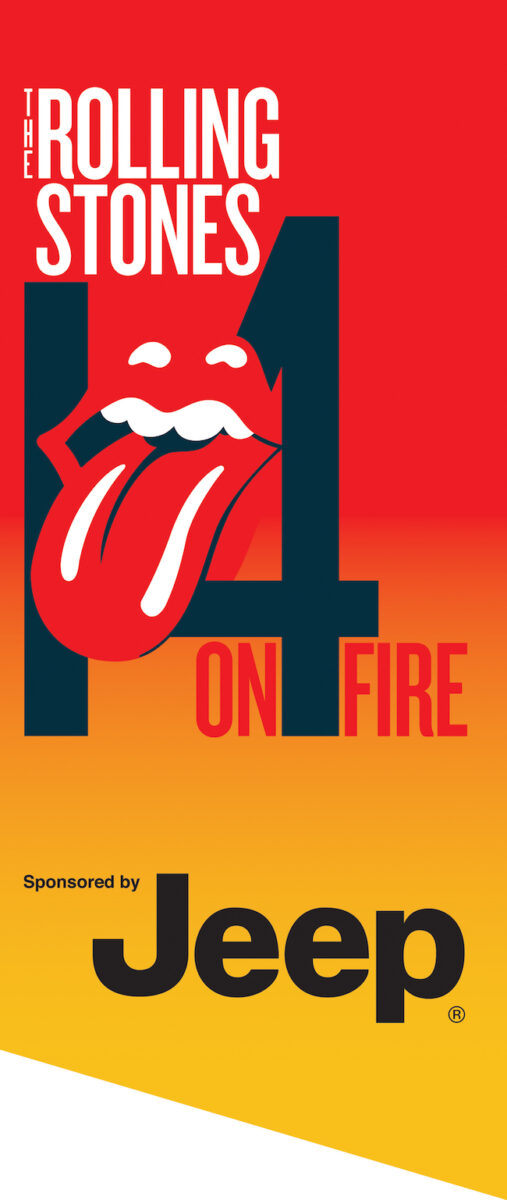 I Rolling Stones viaggiano in Jeep®