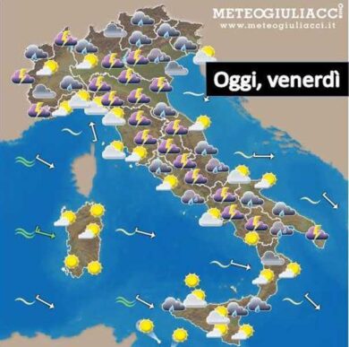 Il meteo/ Il tempo per il fine settimana