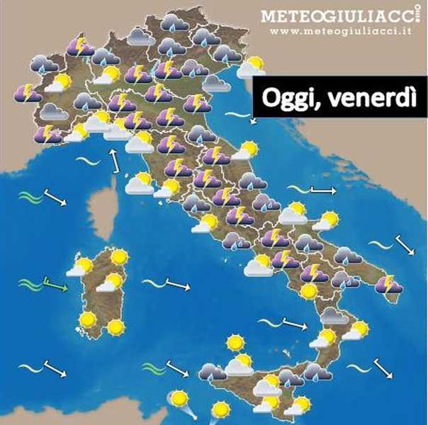 Il meteo/ Il tempo per il fine settimana Il meteo/ Il tempo per il fine settimana