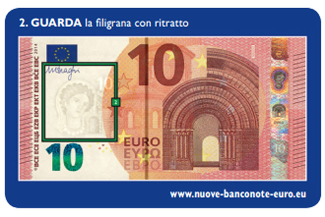 Arriva la nuova banconota da 10 euro. Come riconoscerla in 3 mosse