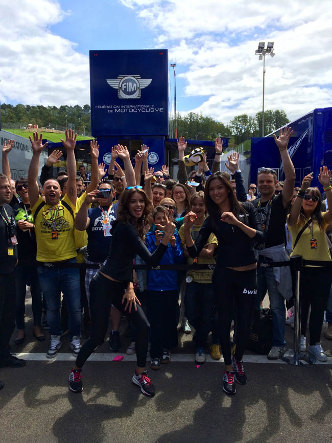 Mugello, lo spettacolo delle ragazze Bwin. Guarda tutte le foto