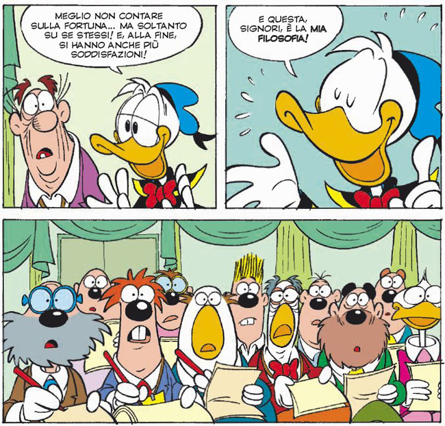 Fumetti, Paperino compie 80 anni. E Topolino lo festeggia… Fumetti, Paperino compie 80 anni. E Topolino lo festeggia…