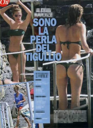 Alessia Marcuzzi, Extreme Makeover e bikini hot