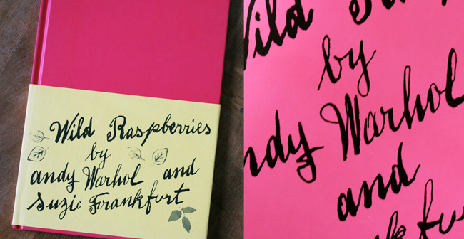 Spunta il libro di ricette scritto e disegnato dal “piccolo” Andy Warhol