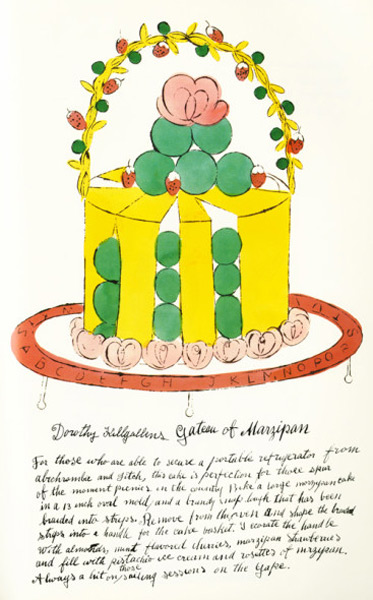 Spunta il libro di ricette scritto e disegnato dal “piccolo” Andy Warhol